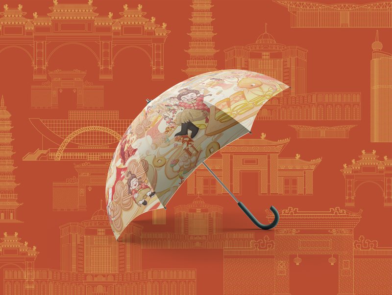 品牌雨伞